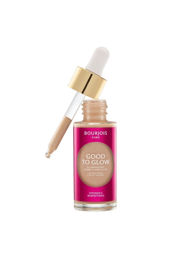 BOURJOIS PARIS Always Fabulous Air Mat Foundation - 004 - Beige, 30ml & Bourjois Good to Glow Illuminating Complexion Booster - 003, 30ml Bundle - Image 3